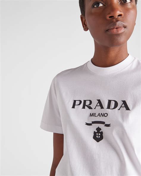 t shirt prada blanc|prada men's t shirts clearance.